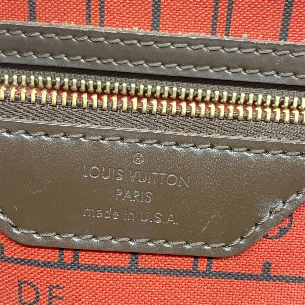 LOUIS VUITTON Brown Damier Neverfull PM Tote Bag - Picture 5 of 13